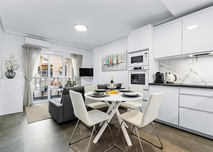Moderne Oase 2 Min Zu Fuss Zum Strandparadies Apartmán Torrevieja